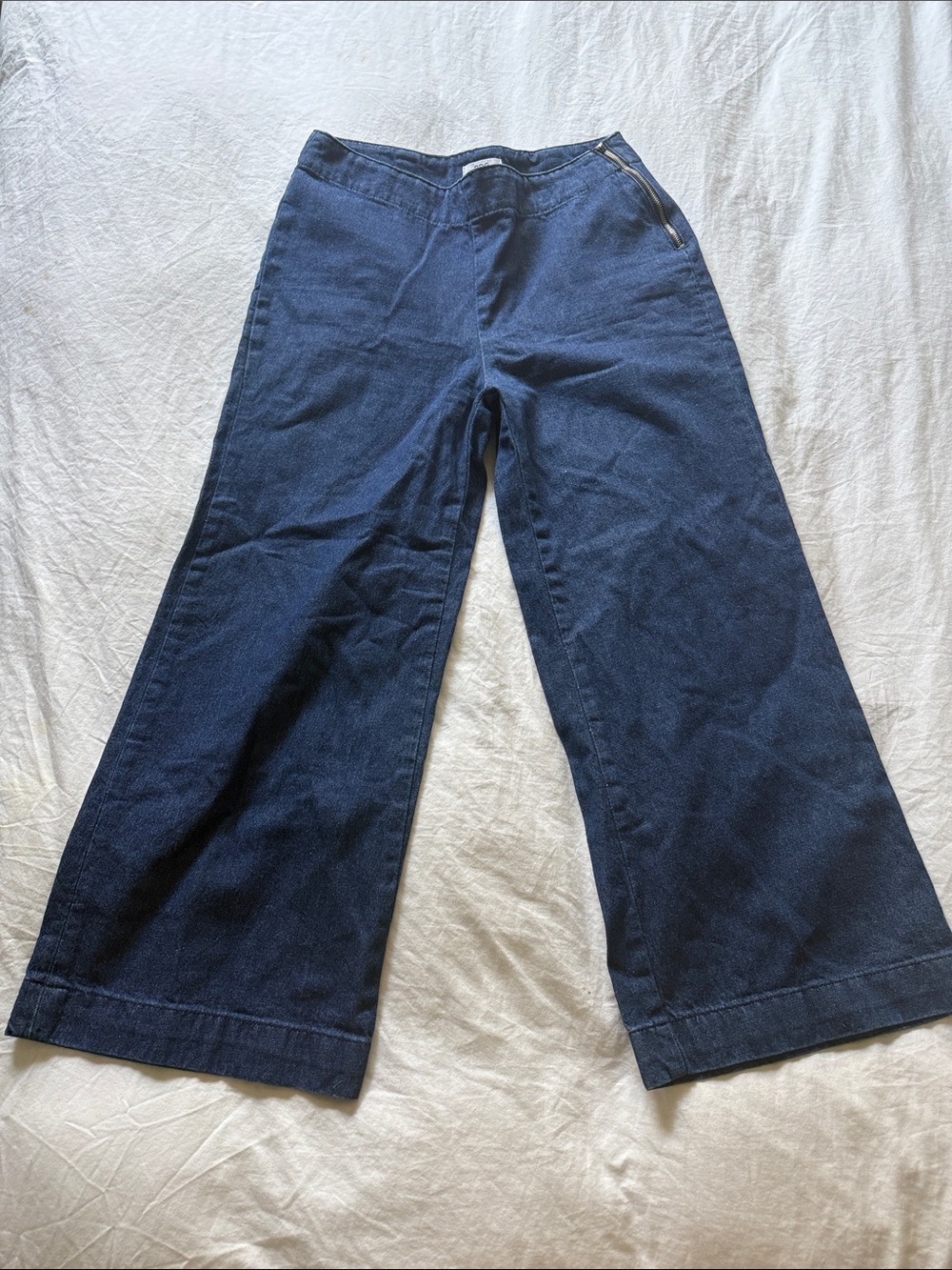 BDG Dark Blue Wide Leg Jeans